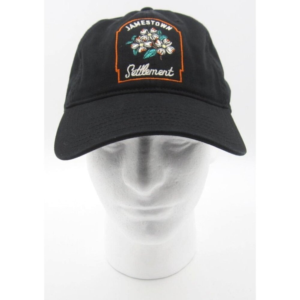 Jamestown Settlement Virginia Souvenir Base Retro Outdoorsy Trail Style Hat (D)